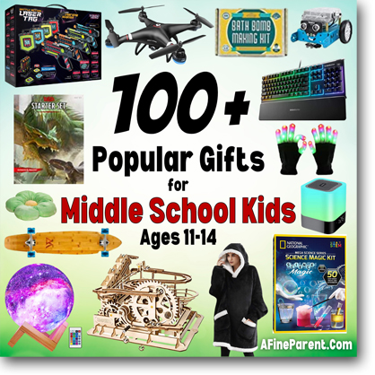 100+ Popular Gifts for Middle School Kids (Ages 11 - 14 Years Old) - A Fine  Parent